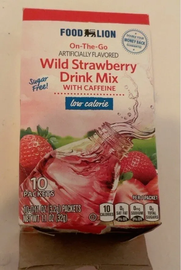 Wild strawberry drink mix
