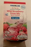 Wild strawberry drink mix
