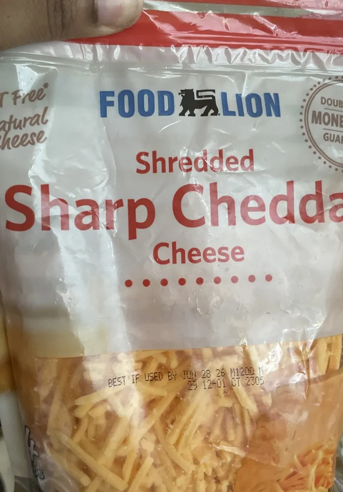 Sharp cheddar cheese