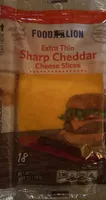 Extra Thin Sharp Cheddar Cheese Slices