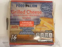 Grilled Cheese Pasteurized Prepared Cheese Product