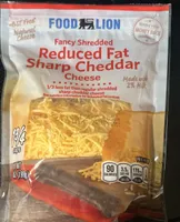 Fancy Shredded Reduced Fat Sharp Cheddar Cheese