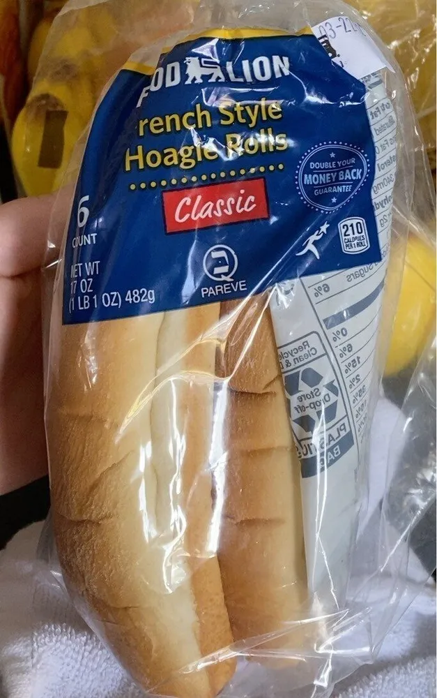 French Style Hoagie Rolls