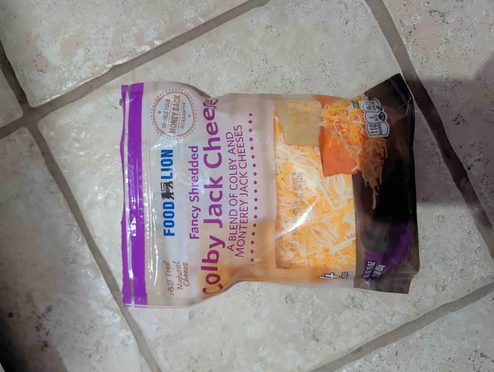 Colby jack cheese fancy shredded