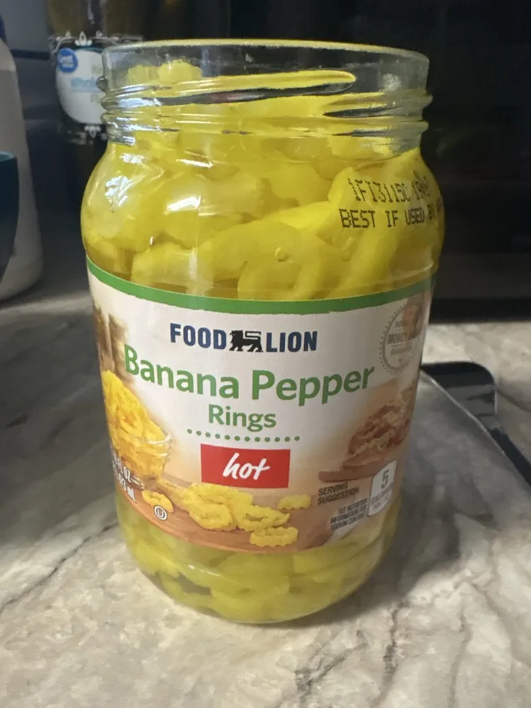 Banana Pepper Rings