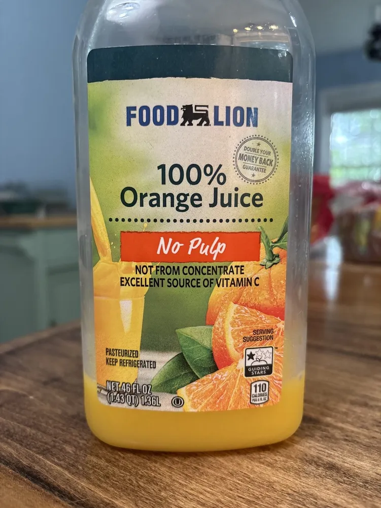 100% Orange Juice