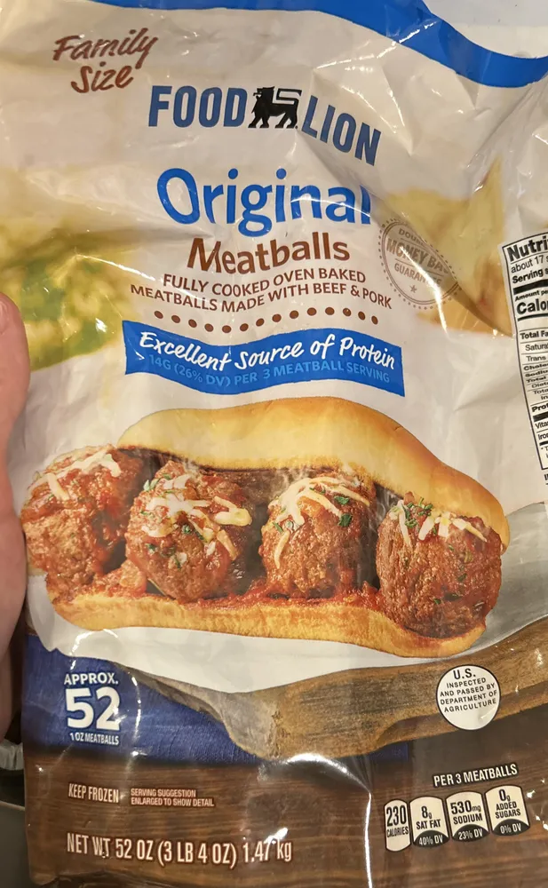 Original meatballs