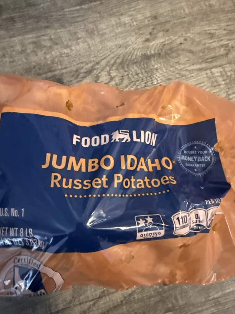 Jumbo Idaho Russet Potatoes