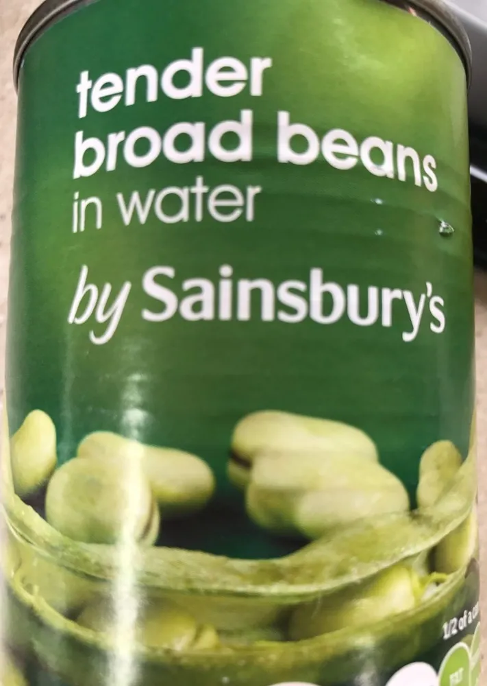 Tender Broad Beans in Water