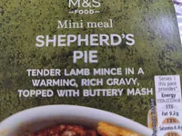 Shepherds pie mini meal