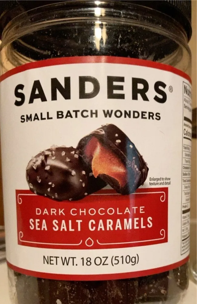 Dark Chocolate Sea Salt Caramels