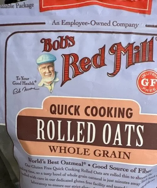 Quick Cooking Rolled Oats Whole Grain
