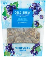 Cold brew blackcurrant infusion