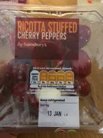 Ricotta stuffed cherry peppers
