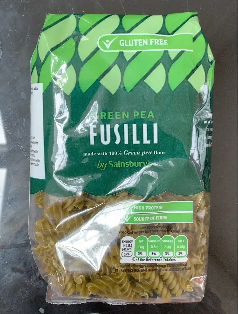 GREEN PEA FUSILLI