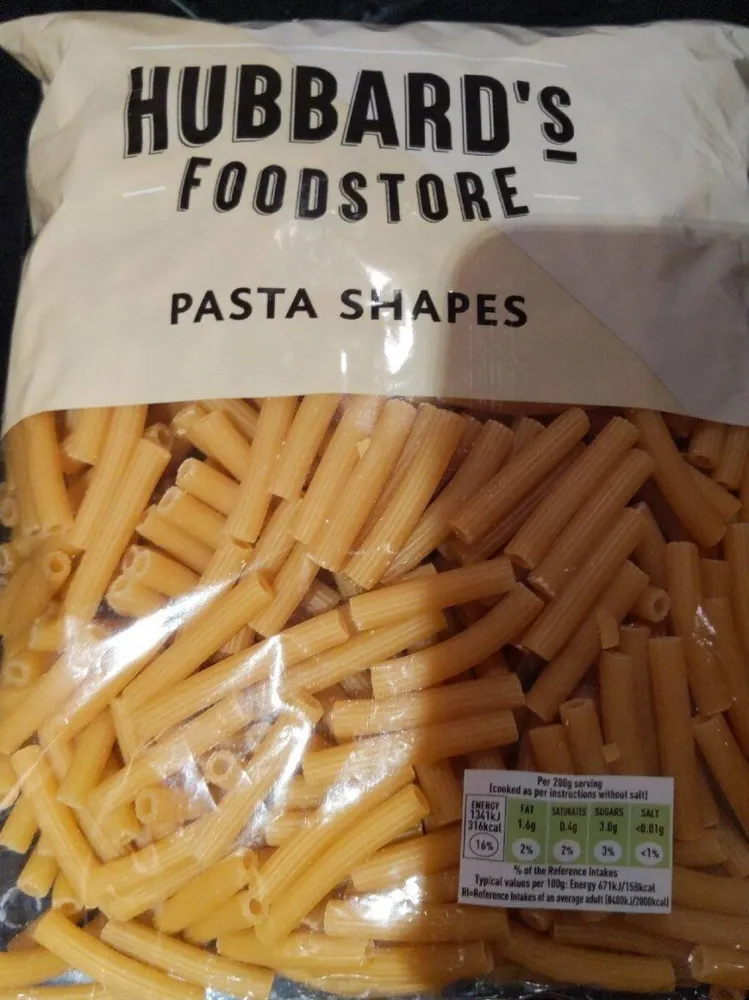 HUBBARD'S FOODSTORE PASTA SHAPES
