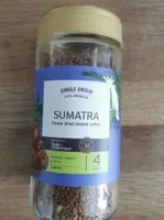 Sumatra freeze dried instant coffee