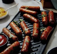No Pork Sausoyges