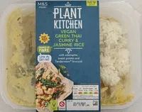 Vegan Green Thai Curry & Jasmine Rice