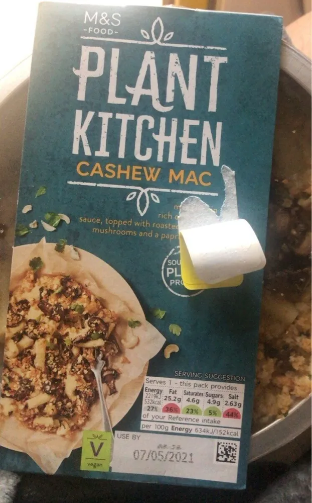 Plant kitchen cashew mac