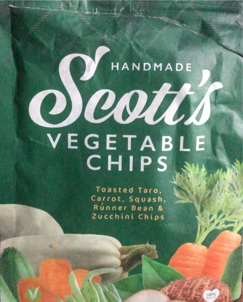 Handmade Scott’s vegetable chips