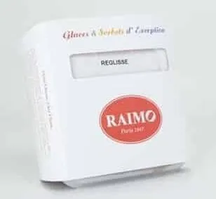 Glace artisanale Réglisse - Raimo