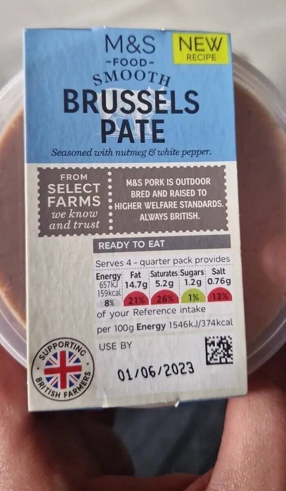 Smooth Brussels Pate