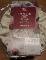 M&S -FOOD- RASPBERRY JELLY TRIFLE MADA WITH BRITIS
