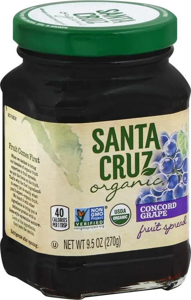 Organic Concord Grape Fruit Spread