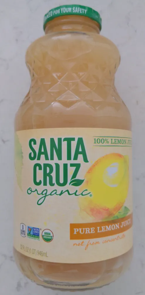 Organic Pure Lemon Juice