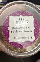 Roasted no salt, sunflower kernels