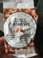 Sea Salt and Black Pepper Cashews