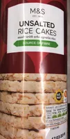 Unsalted rice cakes