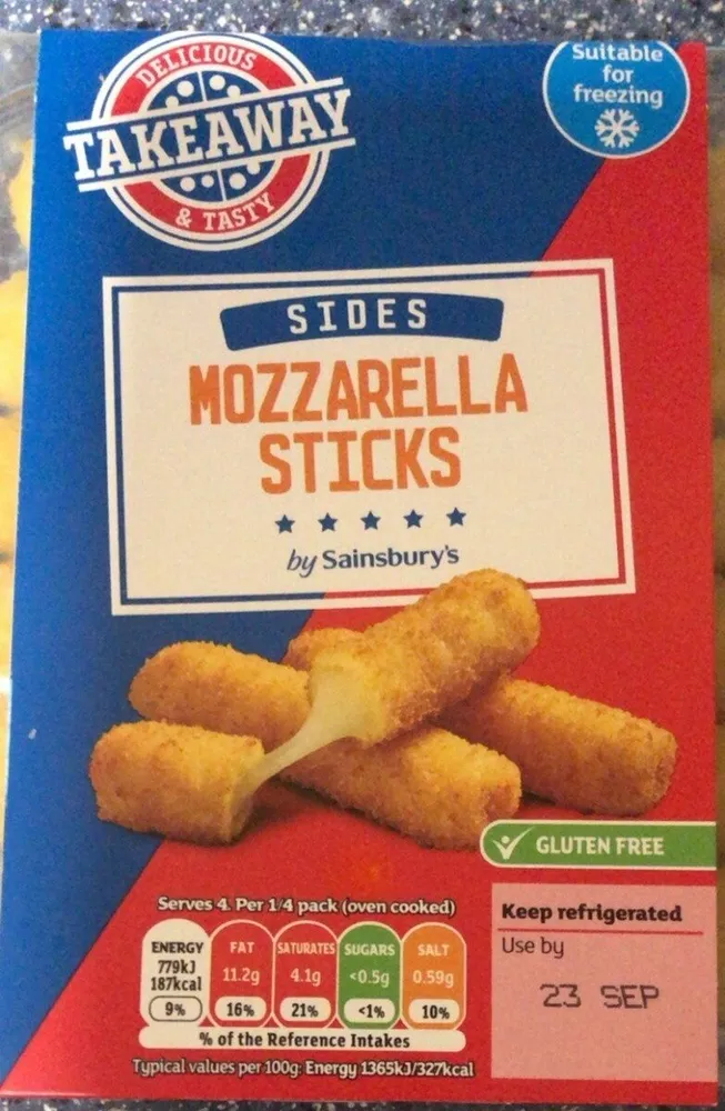 Mozzarella sticks