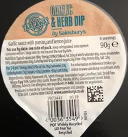 Garlic and herb dip