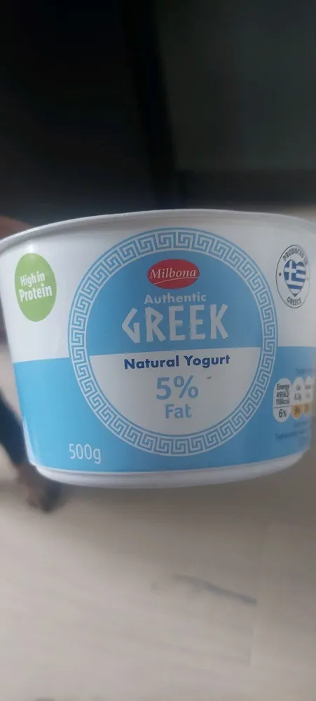 5% Greek yogurt