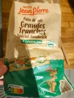 Pain de mie Grandes Tranches Spécial Sandwich 7 CEREALES