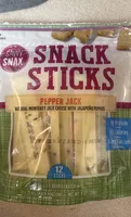 Pepper jack snack sticks