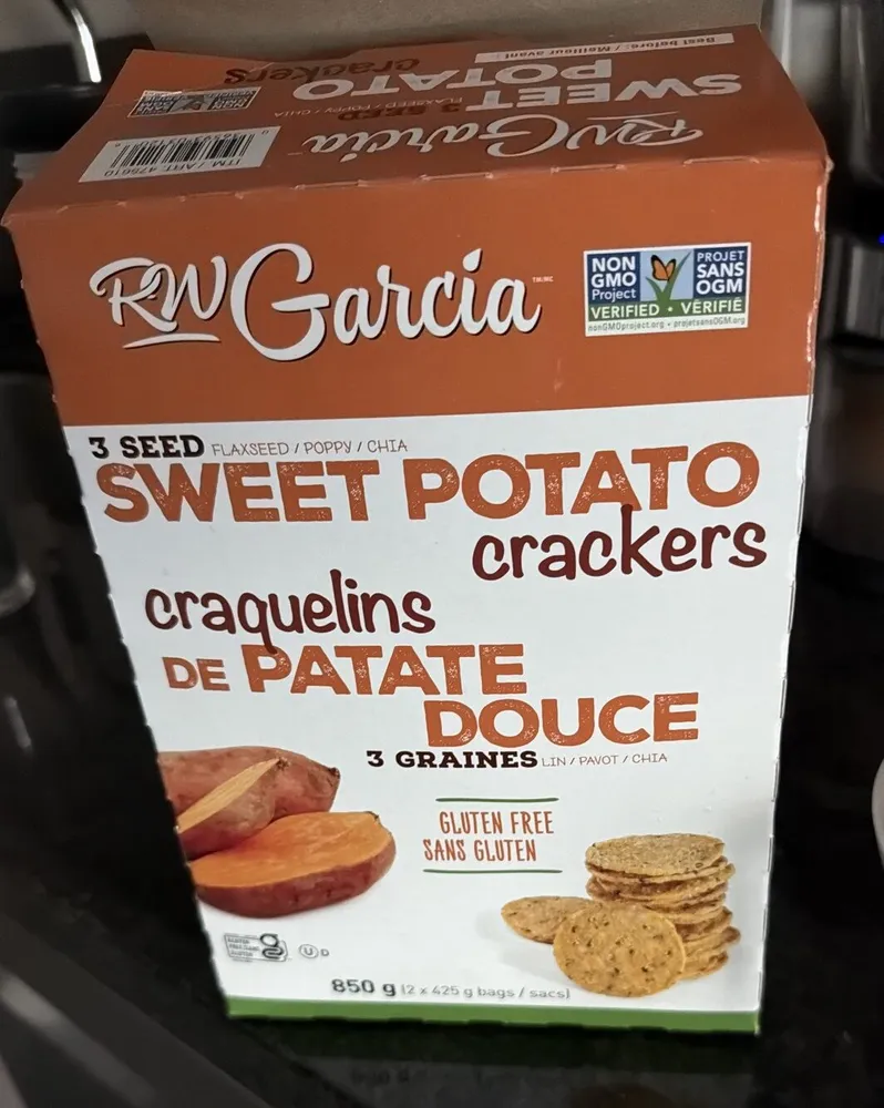 Craquelins de patate douce
