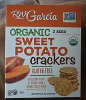 Organic Sweet Potato crackers