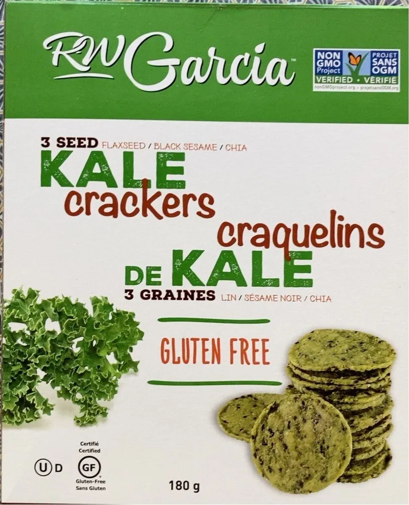 3 Seed Kale Crackers