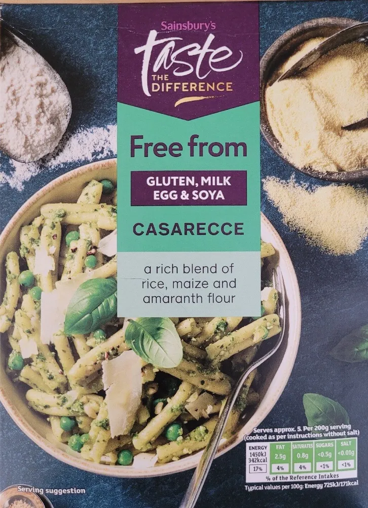 Taste the Difference FreeFrom Casarecce
