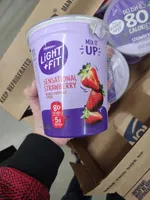Nonfat yogurt light and fit