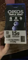 Oikos Triple Zero Blended Greek Yogurt Blueberry Flavored