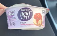 Greek strawberry cheesecake