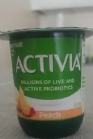 Activia Yogurt Peach