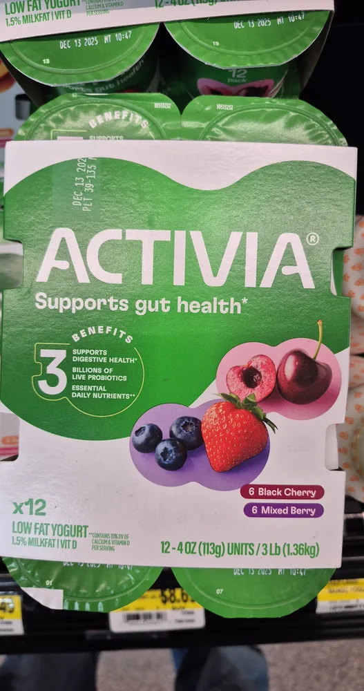 Black Cherry Mixed Berry Yogurt