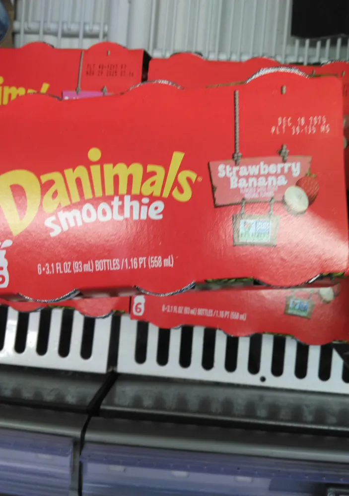 Danimals Strawberry Banana Smoothie
