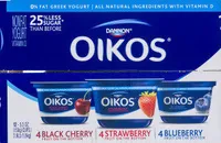 Oikos nonfat yogurt vitamin d variety