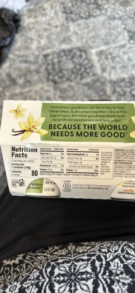 too good & co. BLENDED vanilla